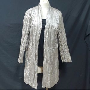 Eileen Fisher Gray Topper Coat